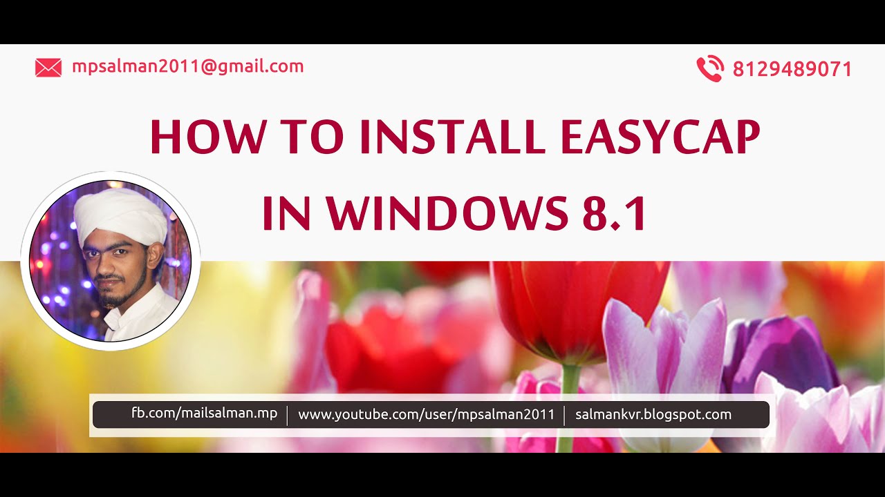easycap windows 10 installation